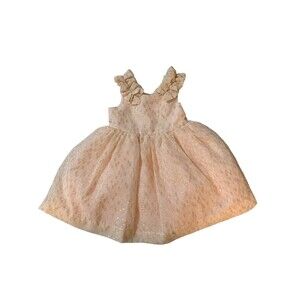 Janie and Janie Baby Girl Dress 12-18 Months Party Ruffle NWT Matching Bloomers